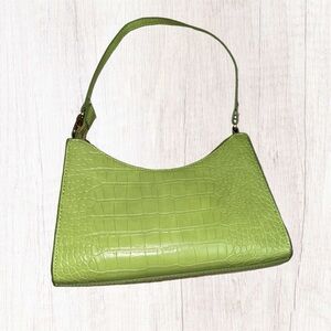 Green Snake Pattern Purse